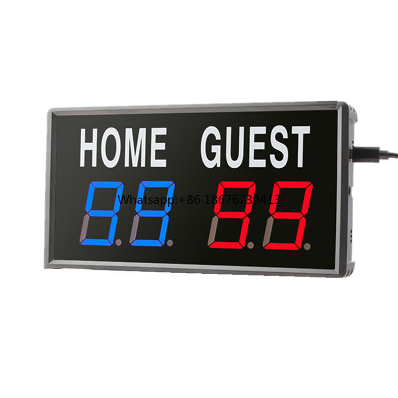 Scoreboard Digital - 4-digit LED Electronic HOME GUEST Scoring