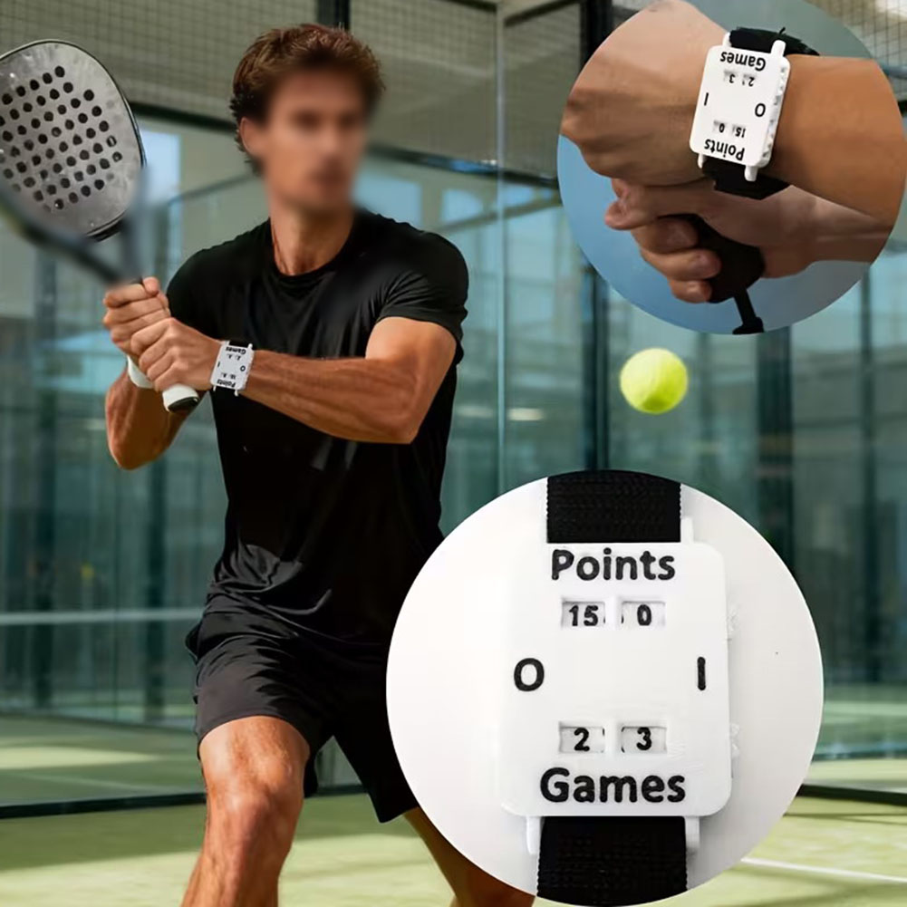 Badminton Score - Tennis Padel Wrist Scorekeeper Mechanica Scores