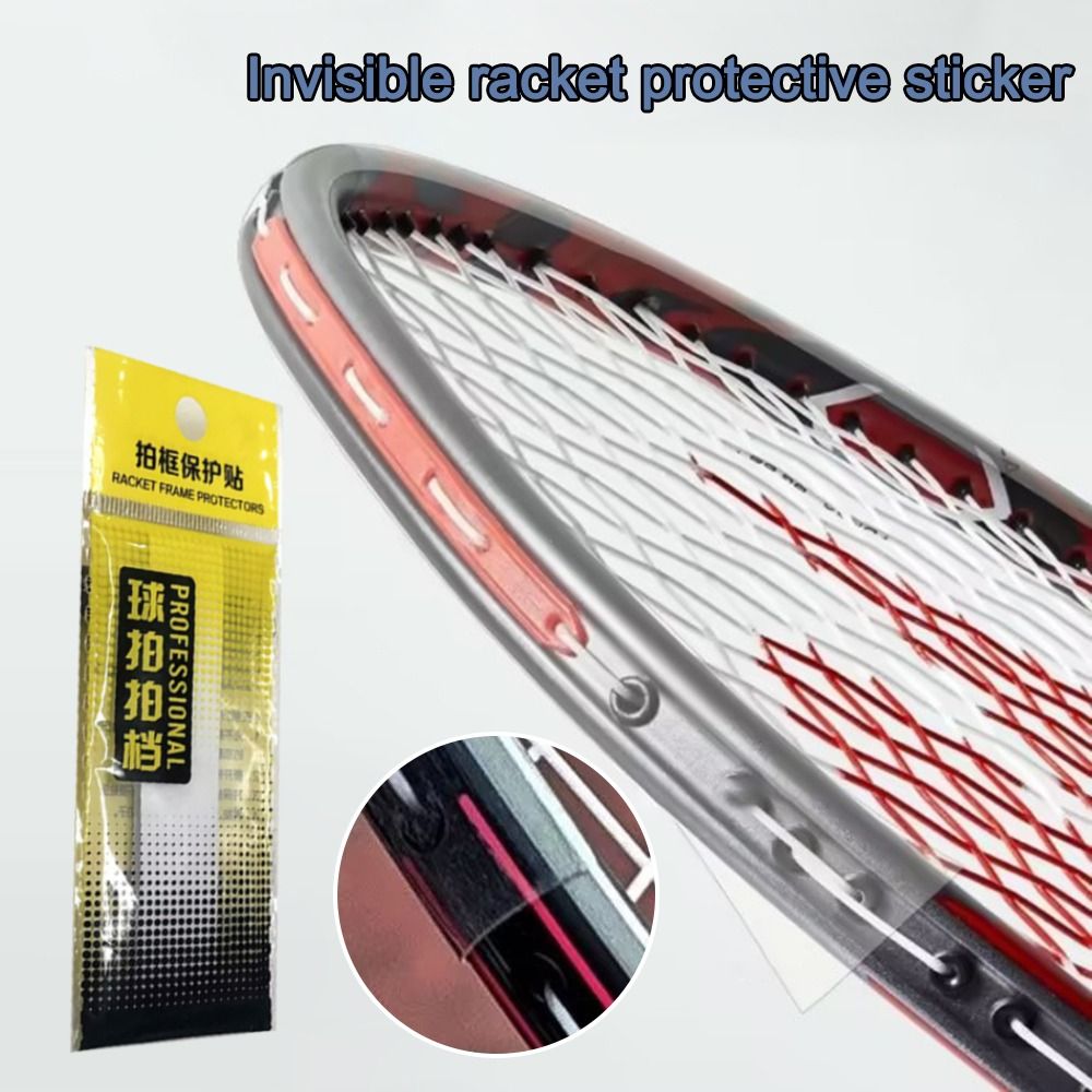 Badminton Score - Invisible Badminton Racket Head Edge Protector