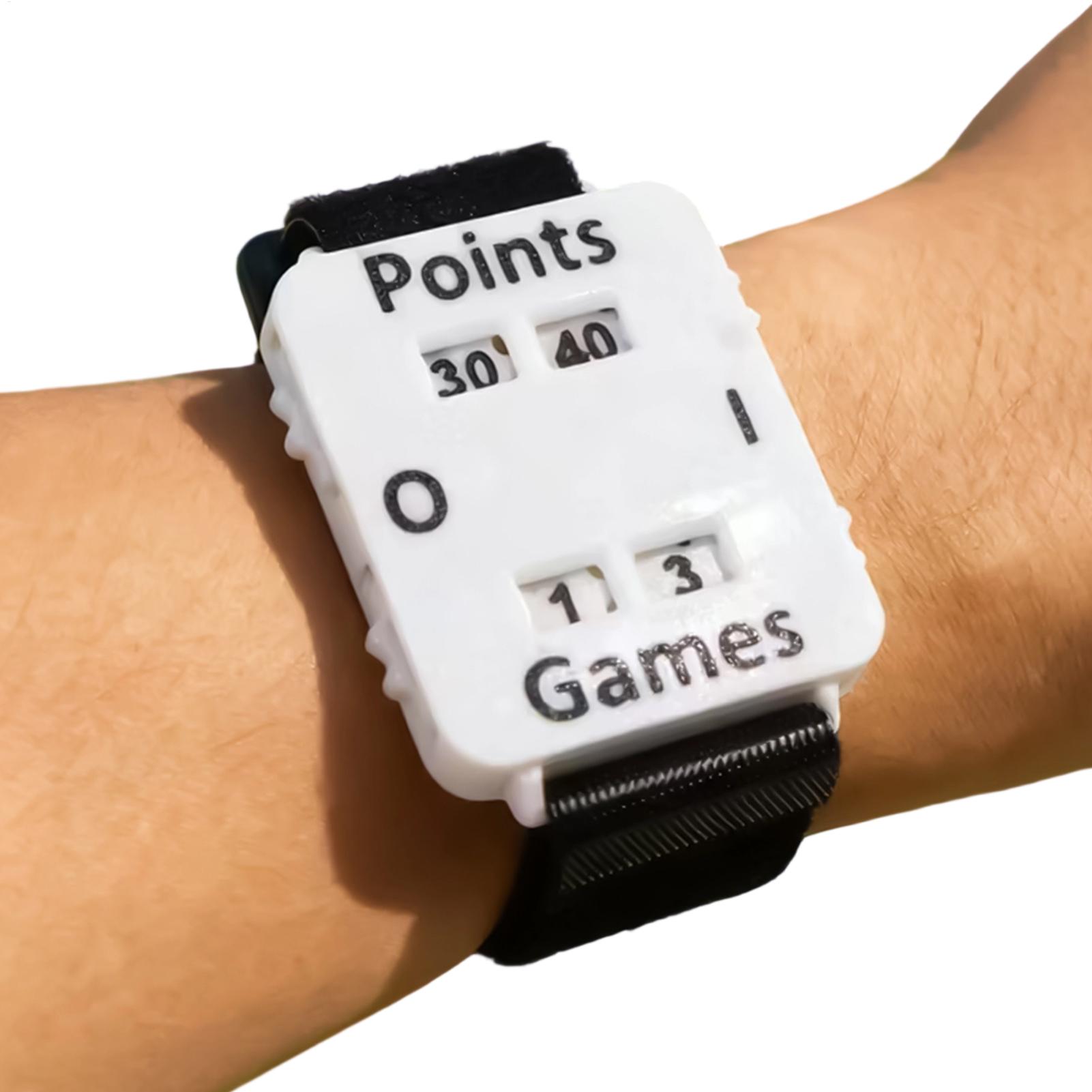 Badminton Score - Portable Cricket Tennis Padel Scorer Wristband