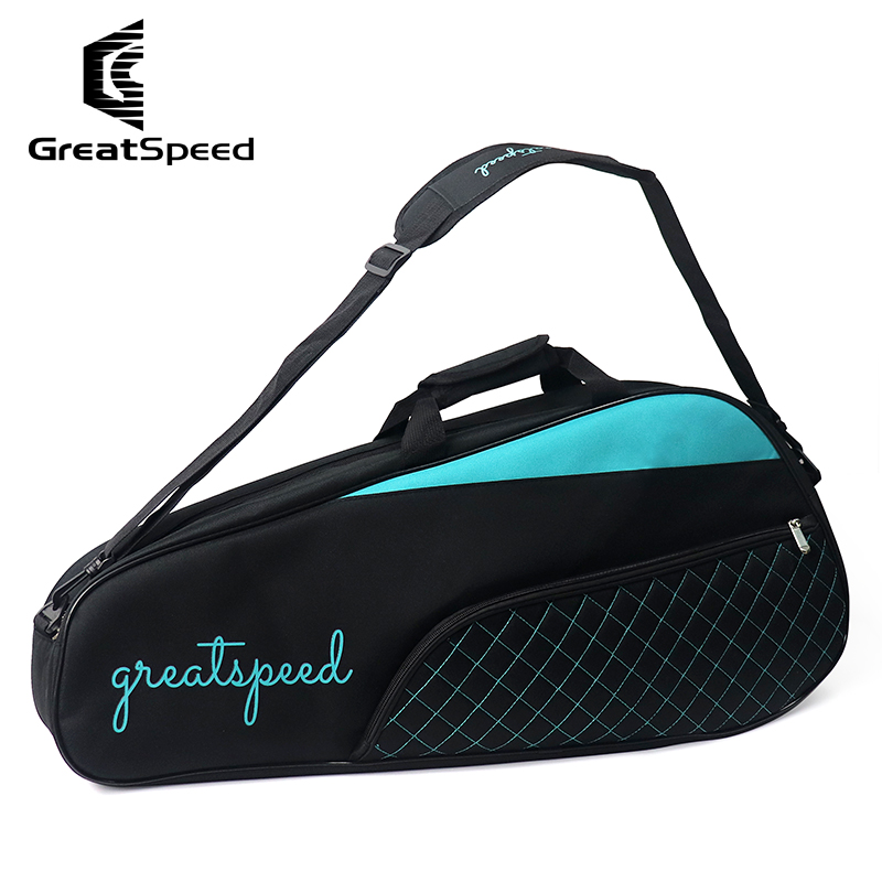 Badminton Rules - GREATSPEED 3-Pack Tennis Racket Bag Shoulder