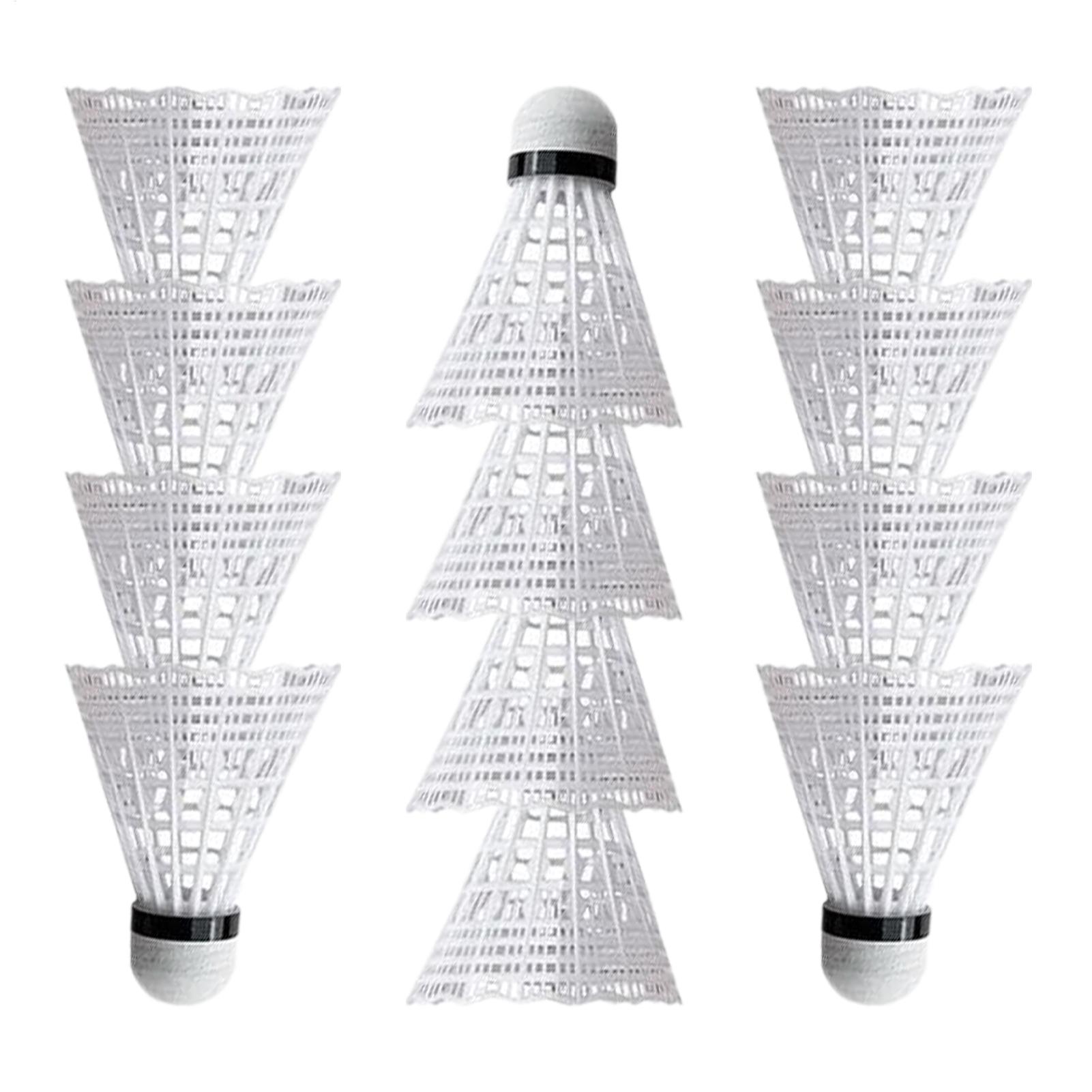 Nylon Shuttlecock 12 - Shuttlecocks For Badminton Outdoors 12 Pieces