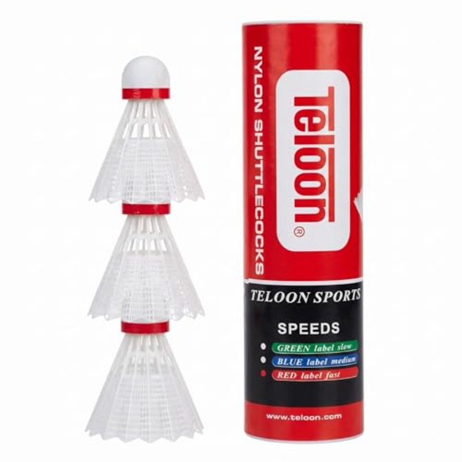 Nylon Shuttlecock 12 - Badminton Birdies - Nylon Bedminton Shuttlecocks-Highly