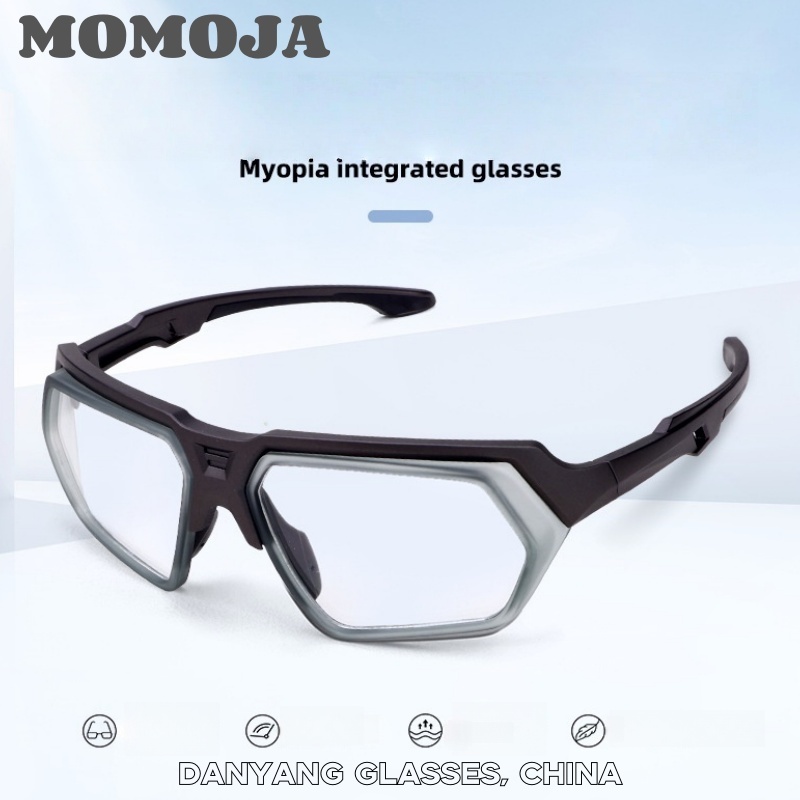 Badminton Photo - MOMOJA Cycling Glasses Integrated Windproof Goggles