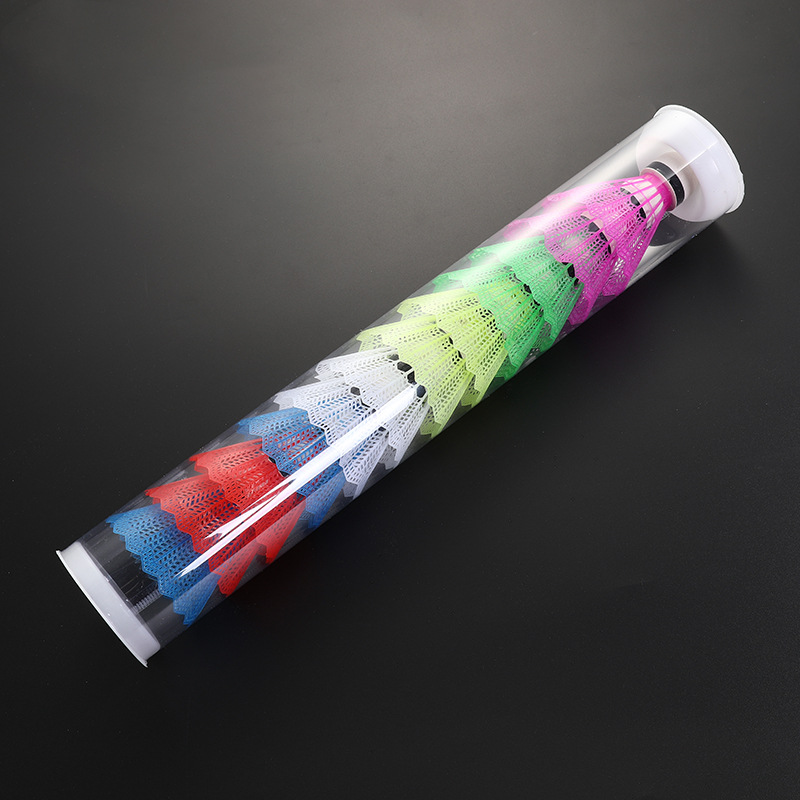 12Pcs Colorful Badminton Balls - Nylon Shuttlecock 12 ulasan dan harga