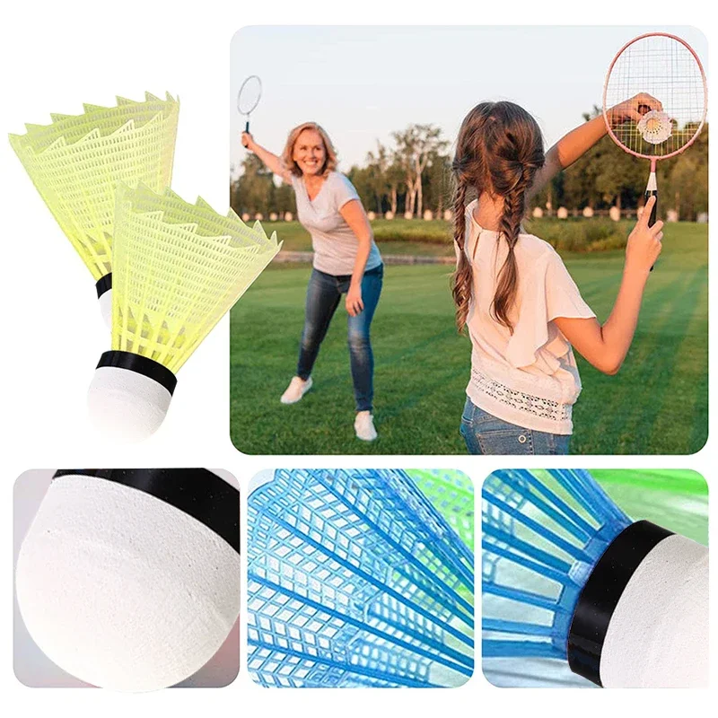 12Pcs Colorful Badminton Balls - Nylon Shuttlecock 12 ulasan dan harga
