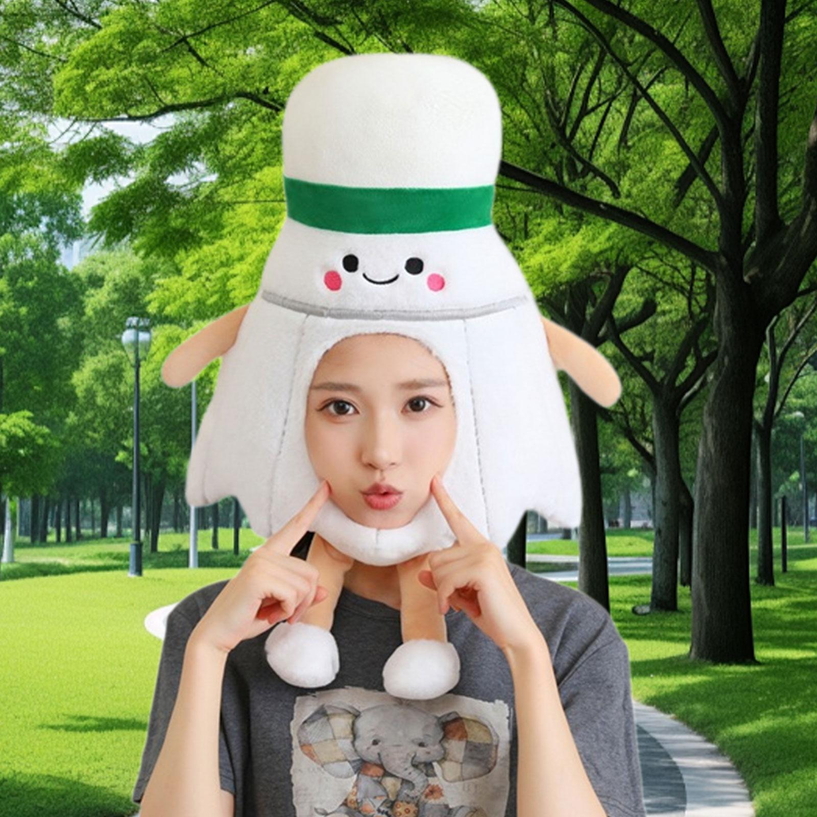 Funny Plush Hat Cute Lightweig - Badminton Photo ulasan dan harga