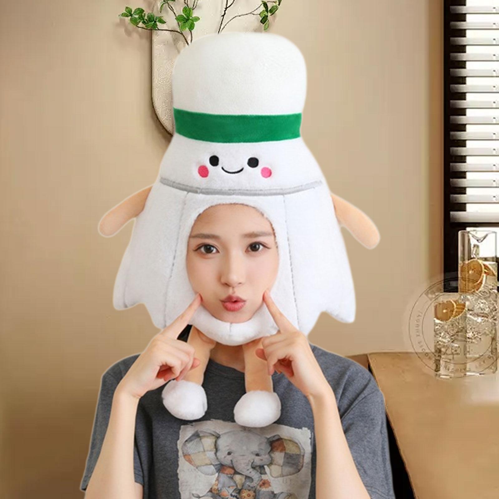 Funny Plush Hat Cute Lightweig - Badminton Photo ulasan dan harga