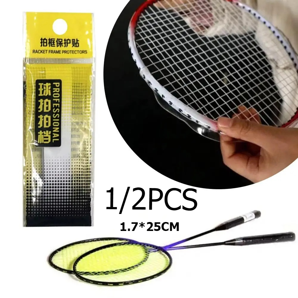 Transparent Badminton Racket E - Badminton Photo ulasan dan harga