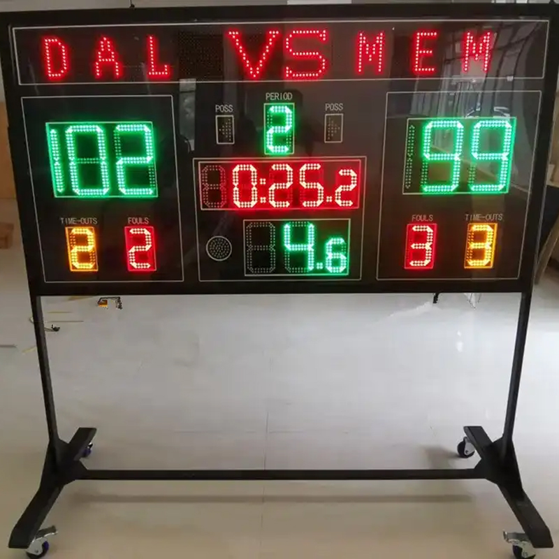 Outdoor LED Stadium Scoreboard - Scoreboard Digital ulasan dan harga