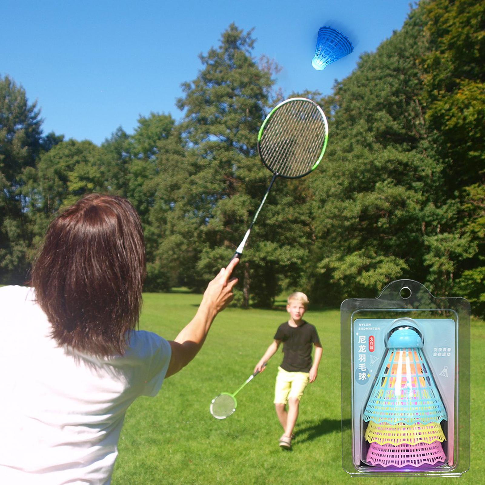 3Pcs LED Badminton Ball Glowin - Badminton Event ulasan dan harga