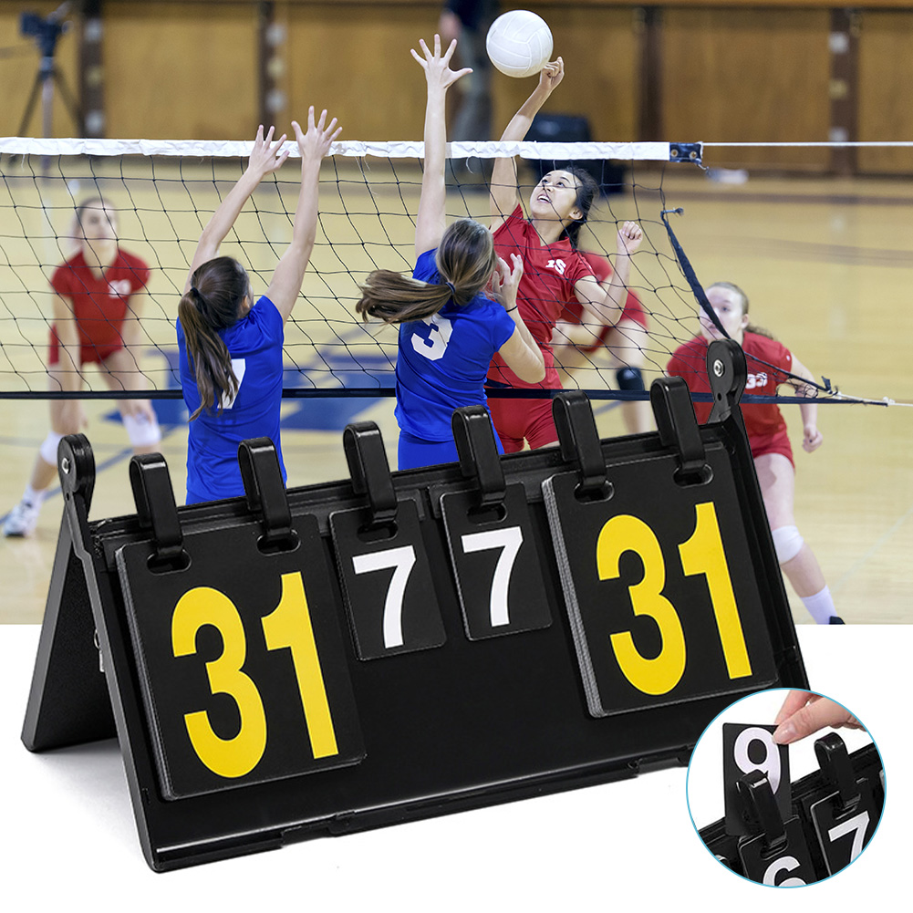 Flip Scorekeeper,Portable Scor - Badminton Score ulasan dan harga