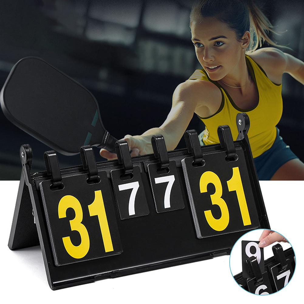 Flip Scorekeeper,Portable Scor - Badminton Score ulasan dan harga