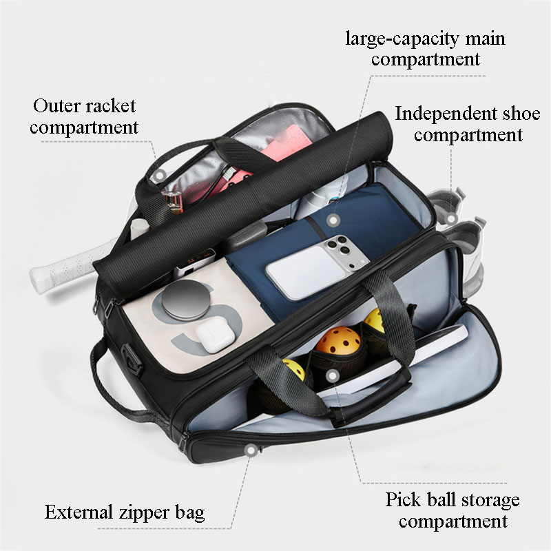 Tennis Bag, Large Capacity, Li - Badminton Rules ulasan dan harga