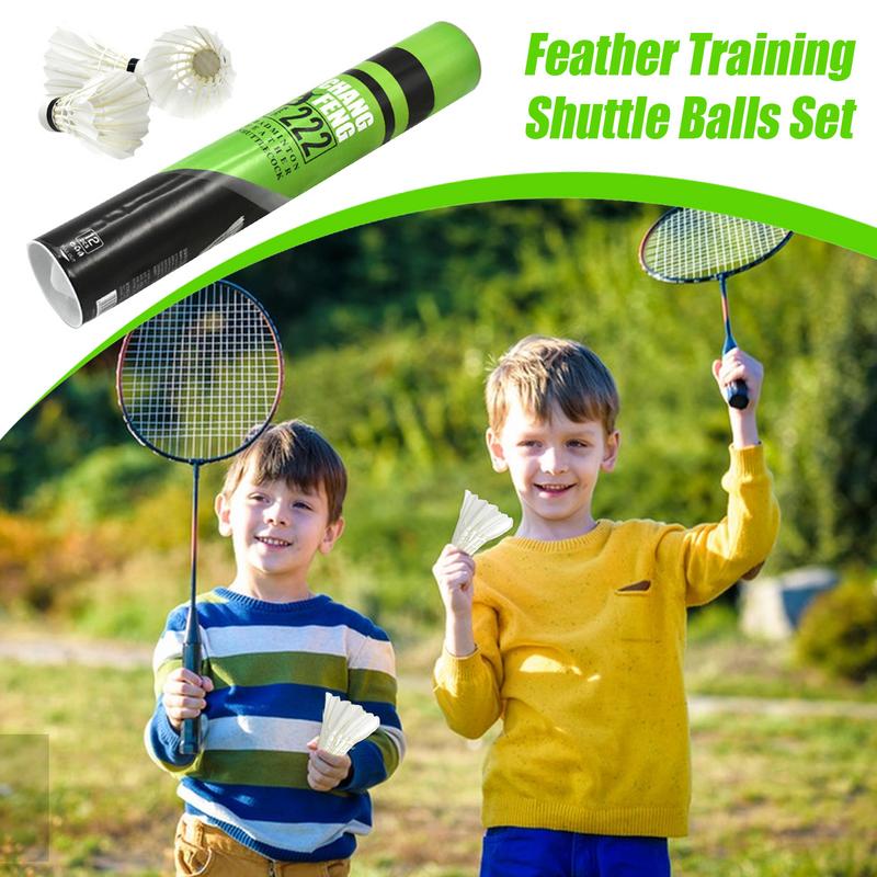 12PC Durable Badminton Shuttle - Badminton Event ulasan dan harga