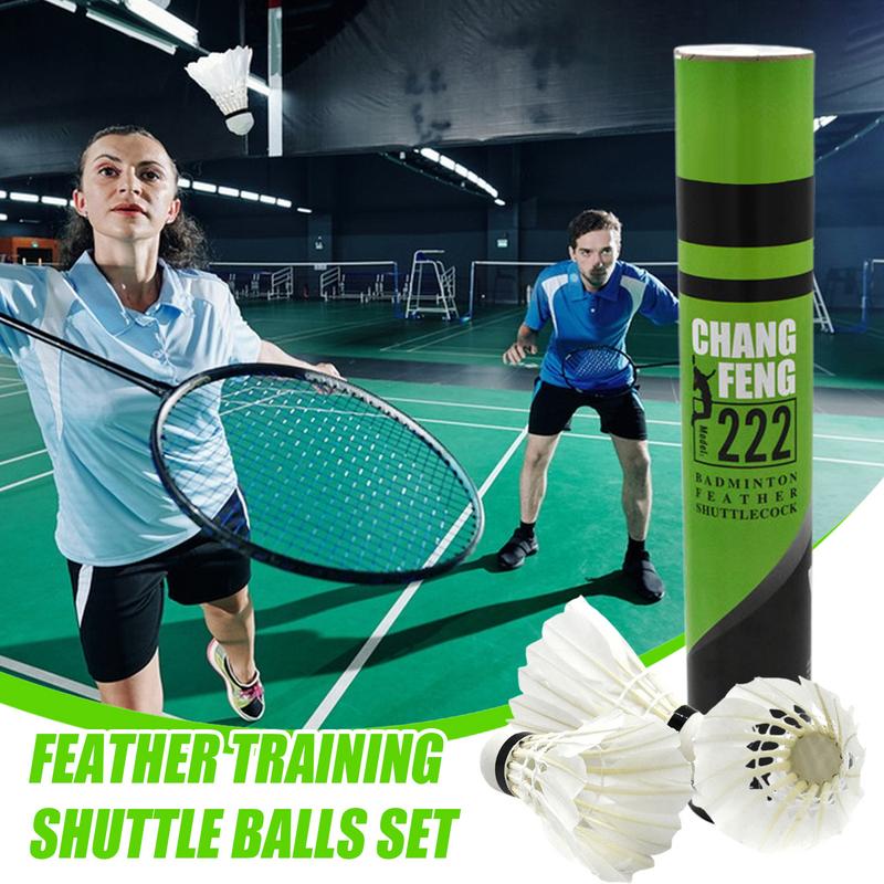 12PC Durable Badminton Shuttle - Badminton Event ulasan dan harga
