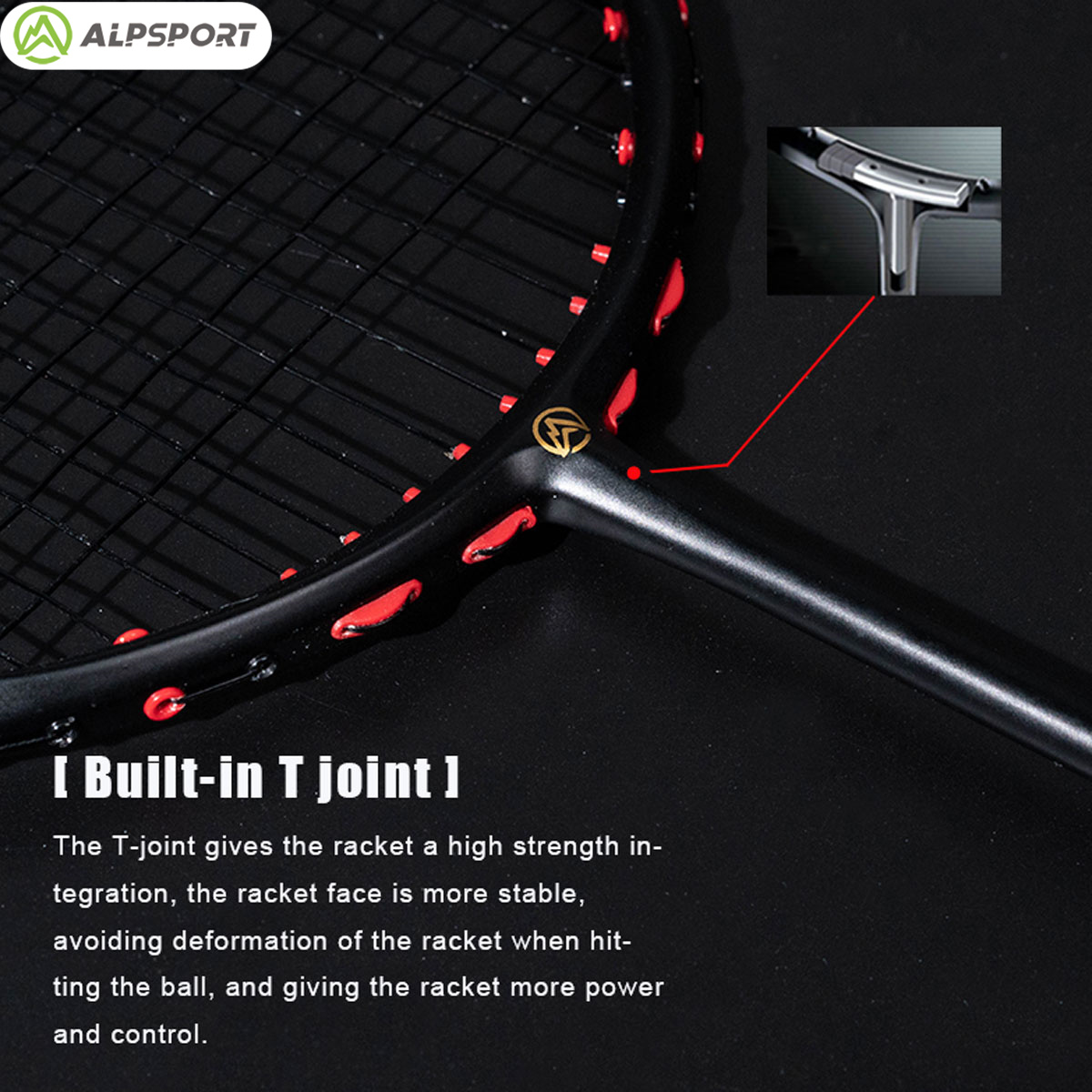 Alpsport MH-V5 5U 75g Wave Leg - Badminton Photo ulasan dan harga
