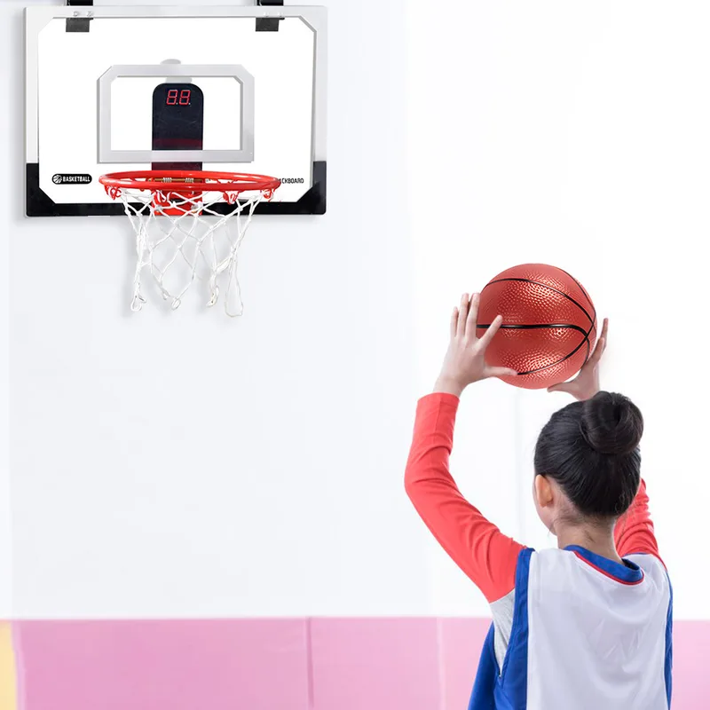 Kids Mini Basketball Hoop With - Scoreboard Digital ulasan dan harga