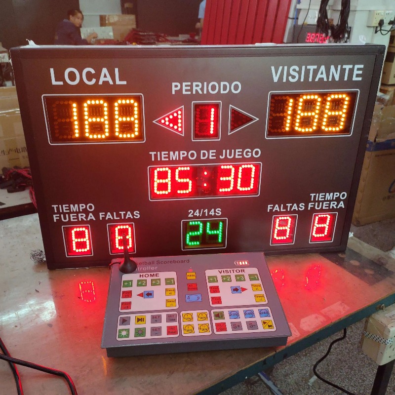 Portable Moving Scoreboard Cha - Scoreboard Digital ulasan dan harga
