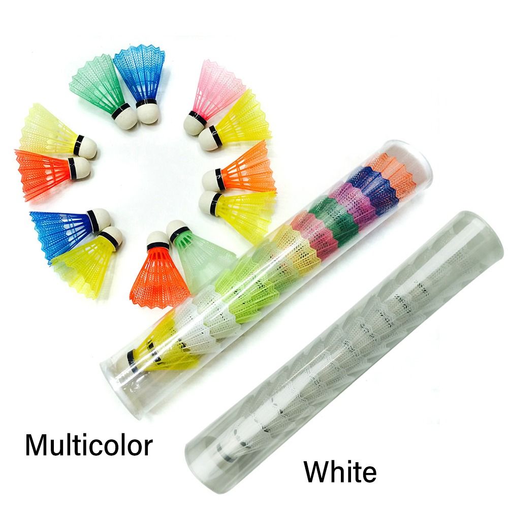 Sport Supplies 12PCS Windproof - Nylon Shuttlecock 12 ulasan dan harga