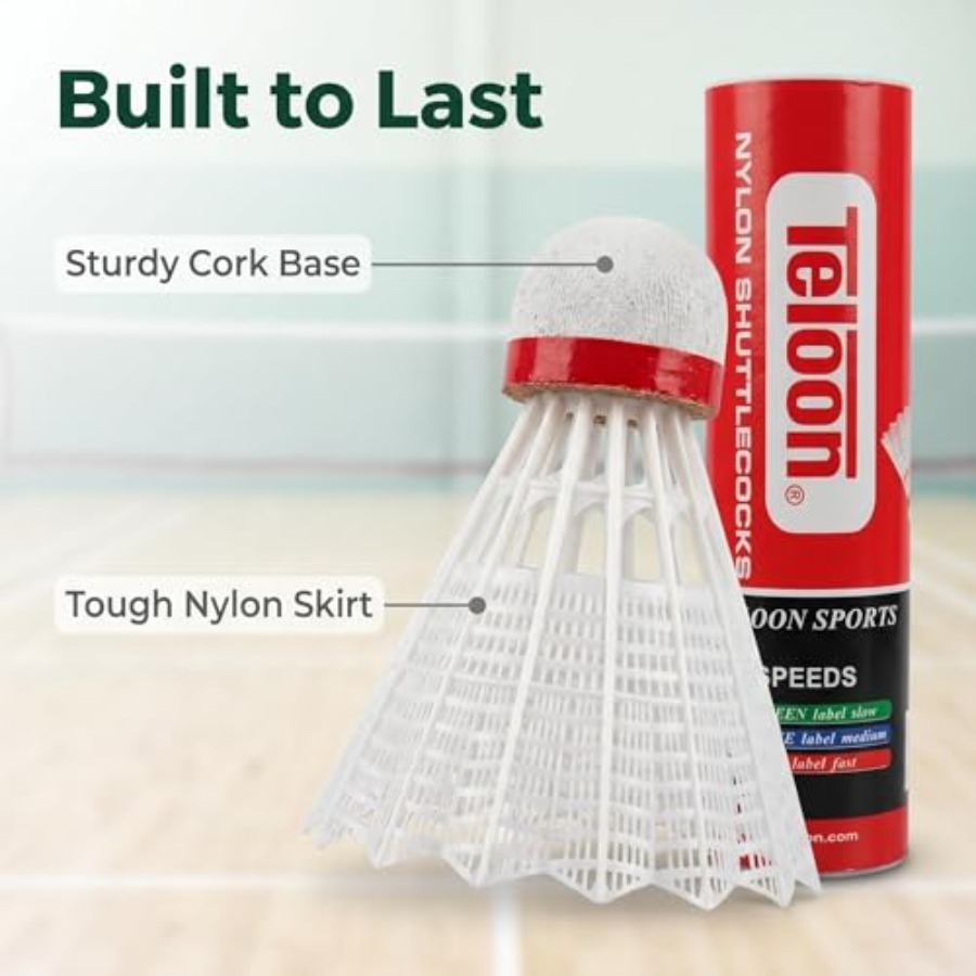 Badminton Birdies - Nylon Bedm - Nylon Shuttlecock 12 ulasan dan harga
