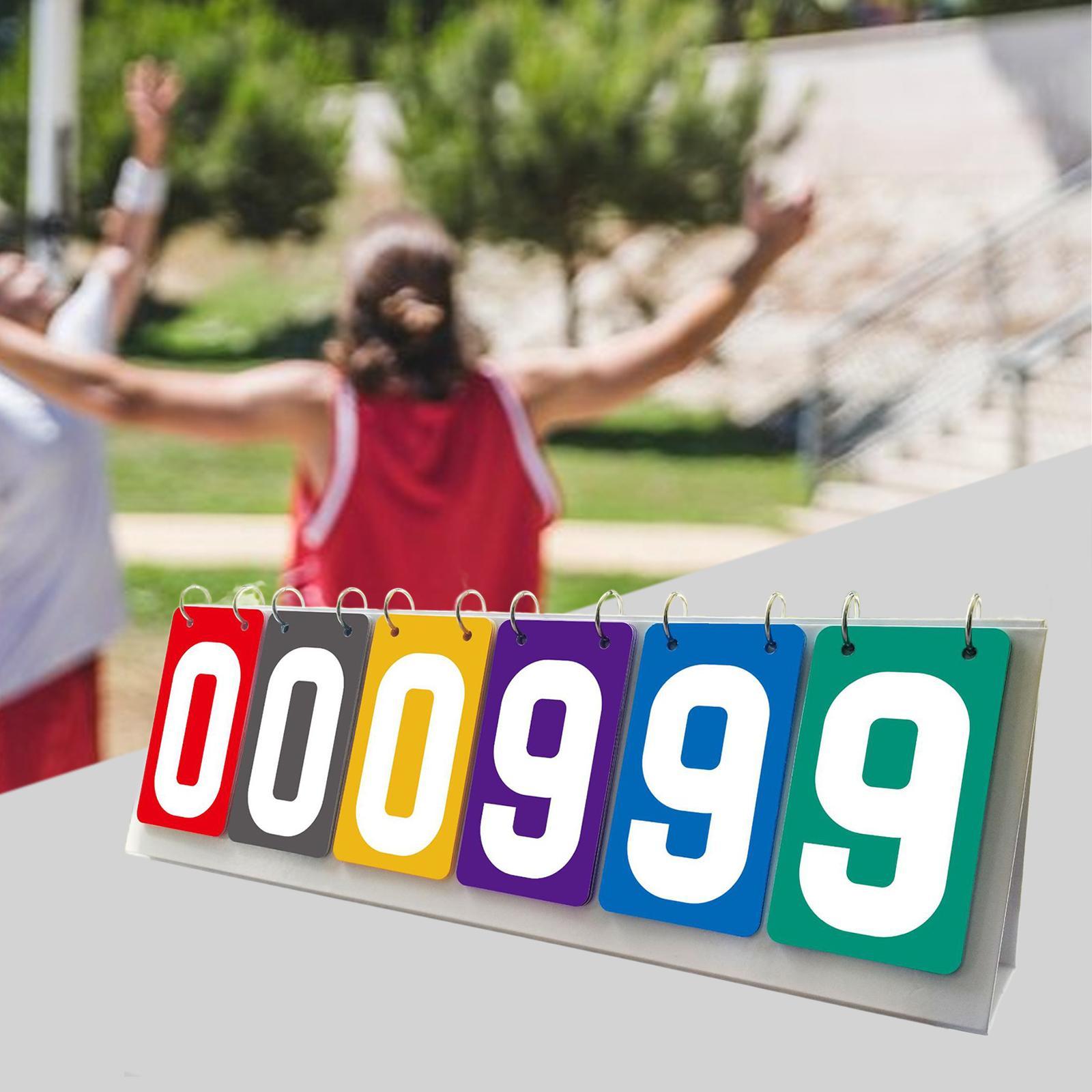 Scoreboard Score Flip Cards Sc - Badminton Score ulasan dan harga