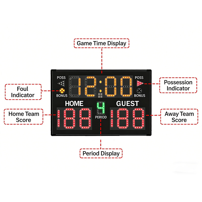 Portable Rechargeable Electron - Badminton Score ulasan dan harga