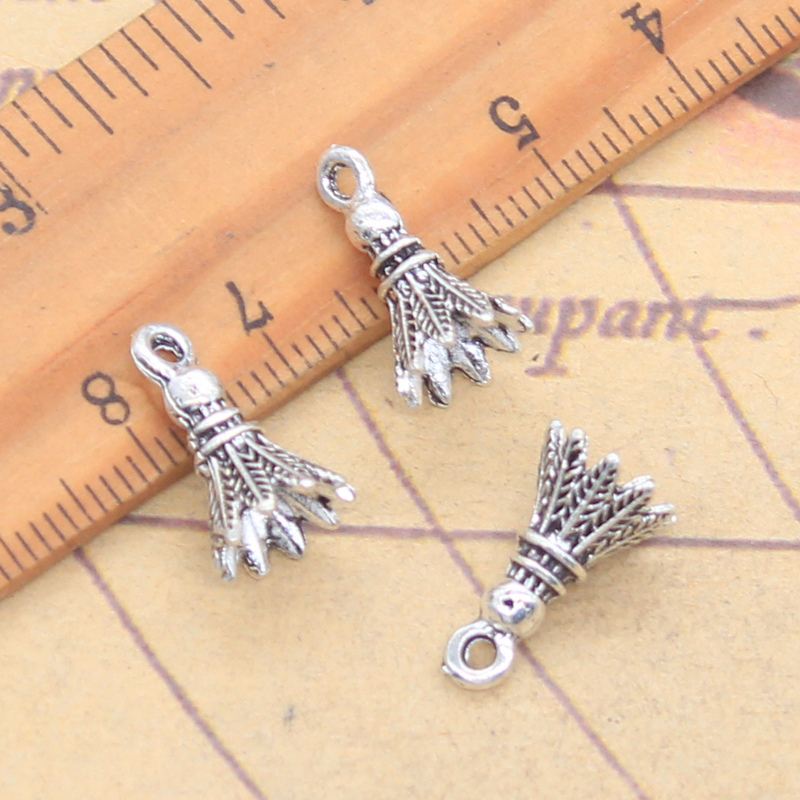 20pcs Charms 3D Badminton Shut - Badminton Photo ulasan dan harga