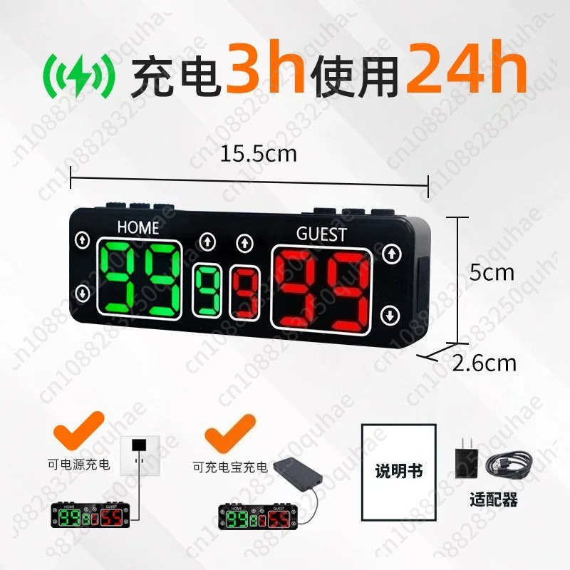 Compact Handheld Digital Score - Badminton Score ulasan dan harga