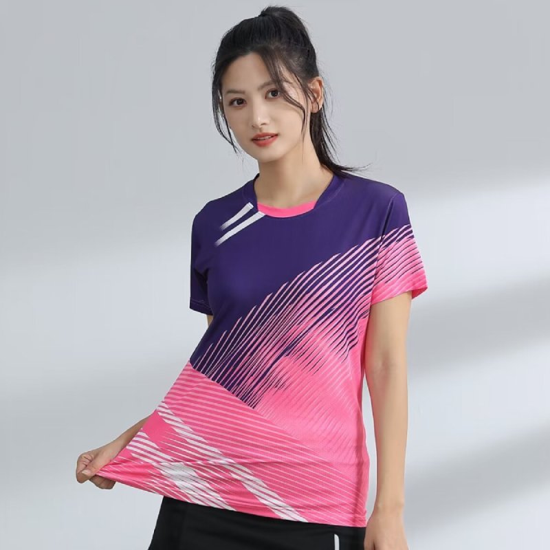 Women Table Tennis Badminton S - Badminton Jersey ulasan dan harga