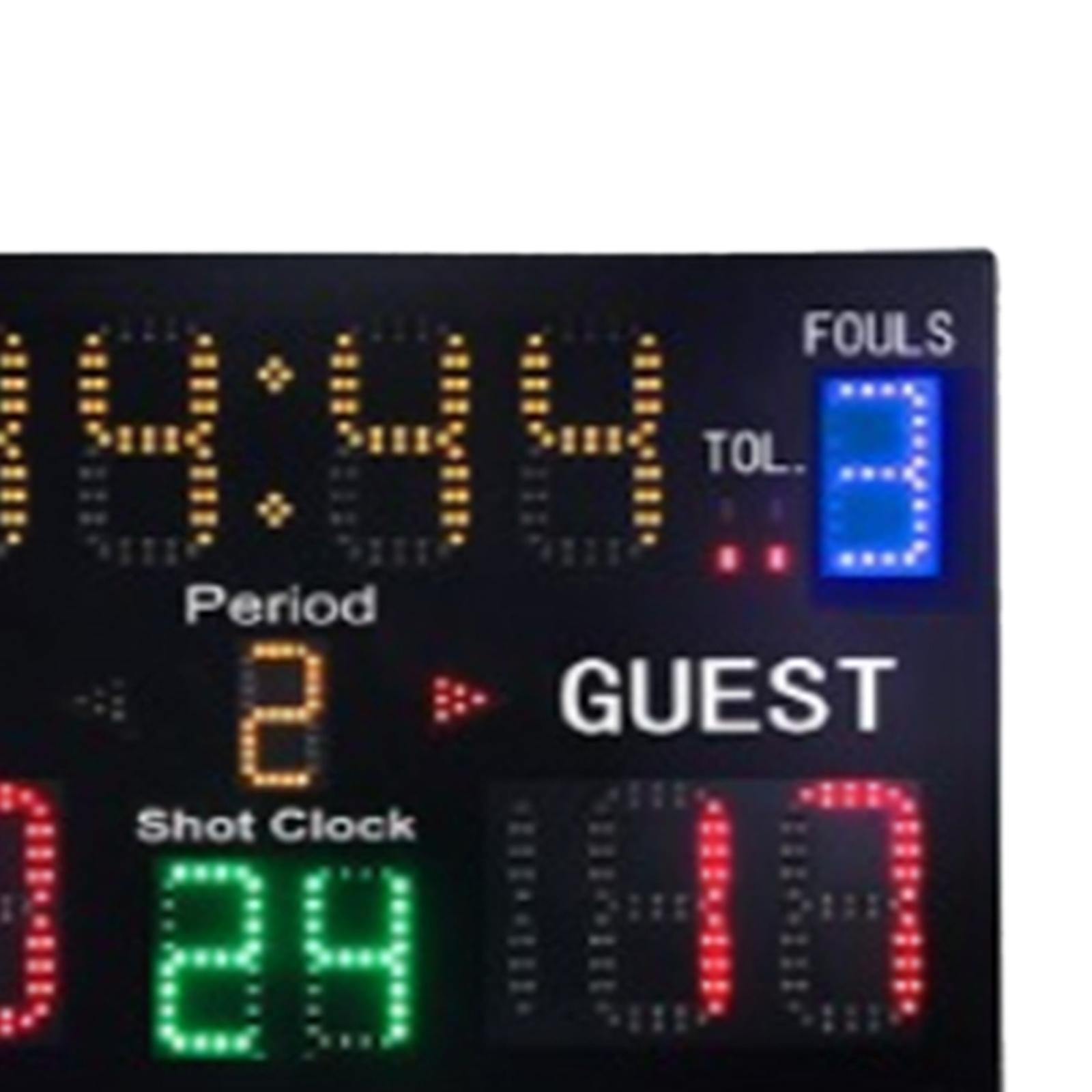 Indoor Basketball Scoreboard w - Scoreboard Digital ulasan dan harga