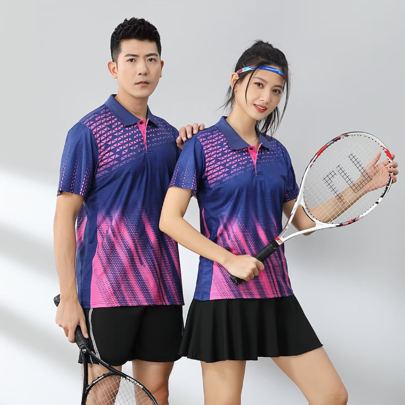 2024 New Polo Badminton Shirt  - Badminton Jersey ulasan dan harga