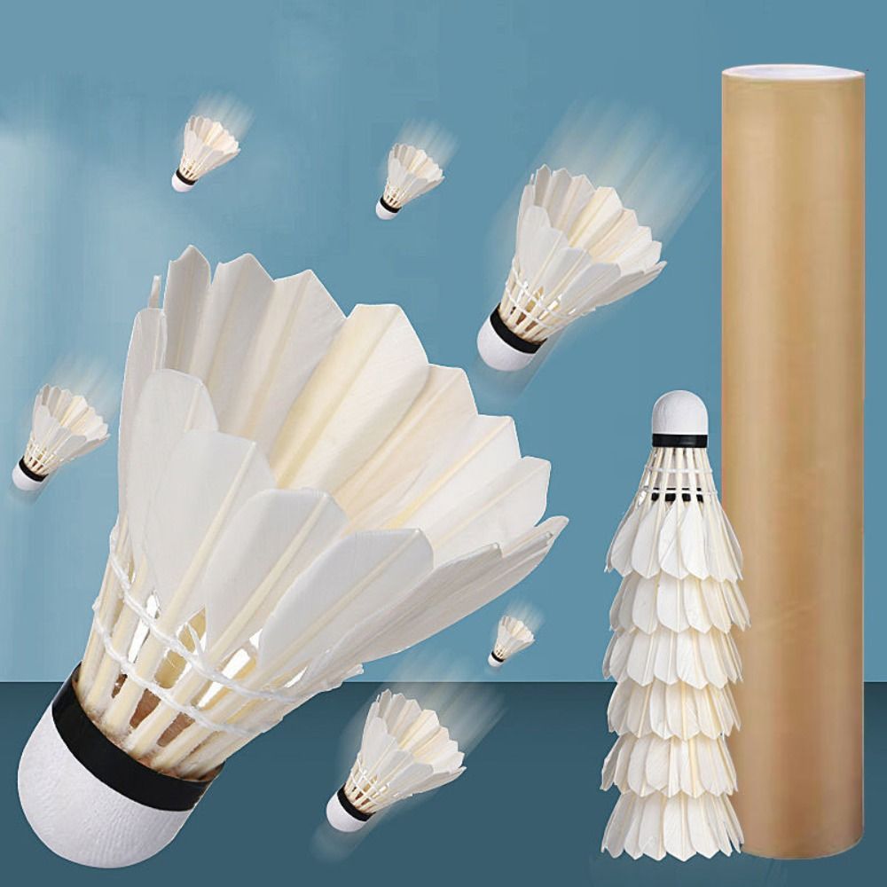 New White Goose Feather Badmin - Badminton Event ulasan dan harga